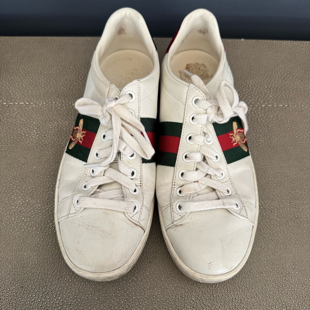 Gucci women’s sneakers. Some wear.